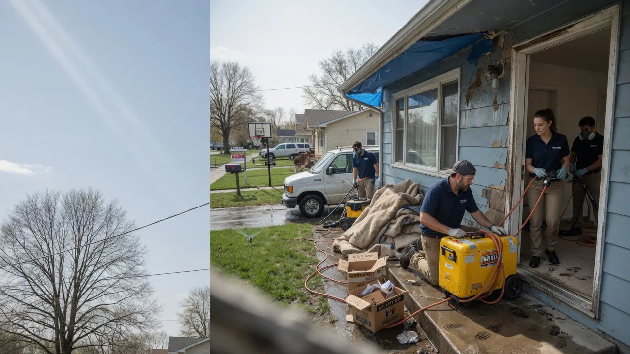 Basement Flood Cleanup in Rockwall, TX near me